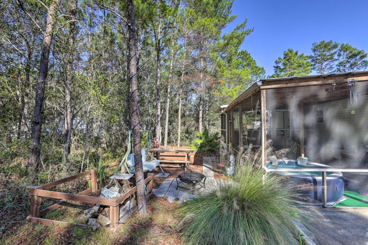 Keaton Beach Escape With Hot Tub 2 Mi To Shore Perry Eksteriør billede